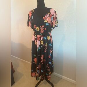BloomChic Colorful Floral Maxi Dress Size 12
